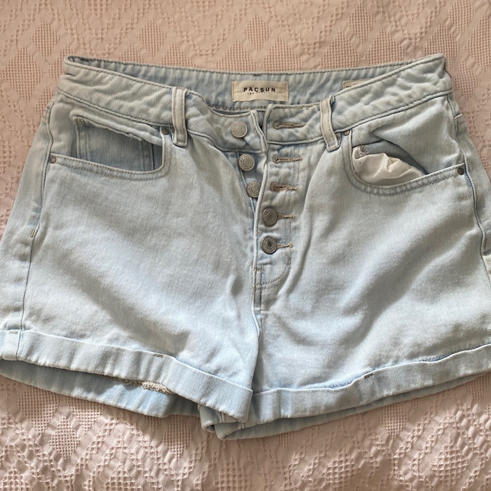 Pac Sun Light denim shorts